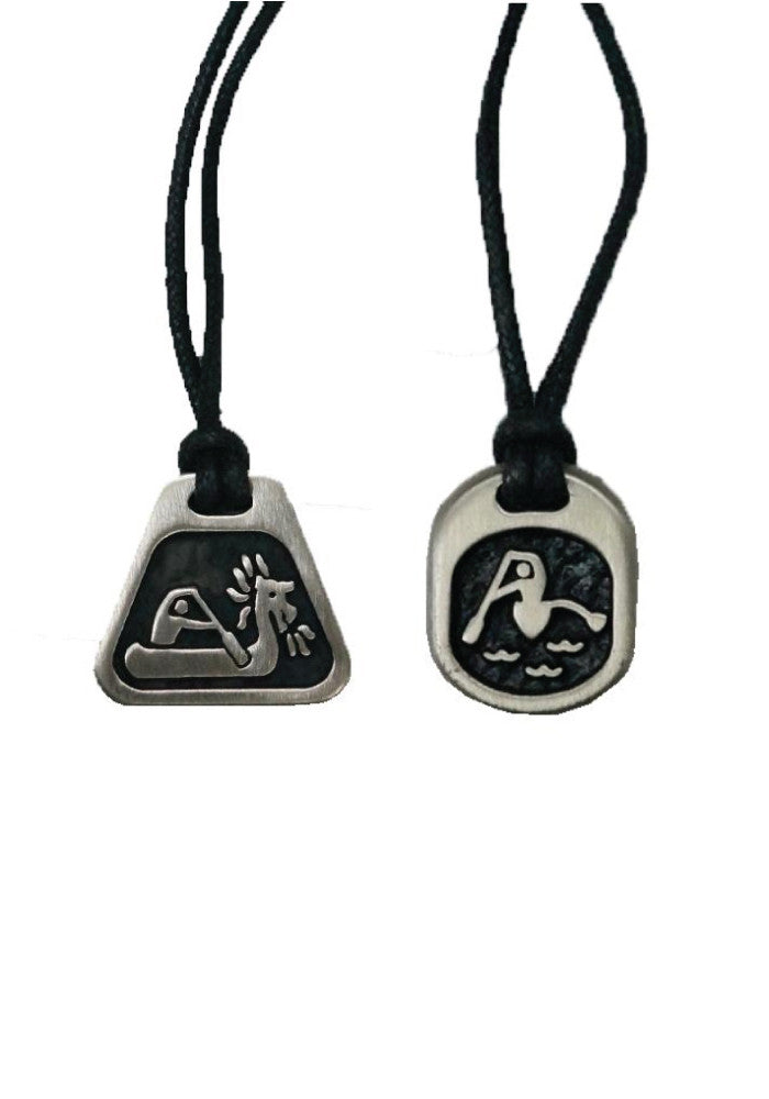 Pewter necklace -Dragonboater / Outrigger